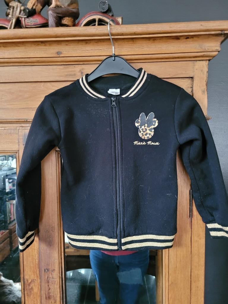 Trui en legging minnie mouse. Mt 134/128., Kinderen en Baby's, Ophalen of Verzenden, Zo goed als nieuw