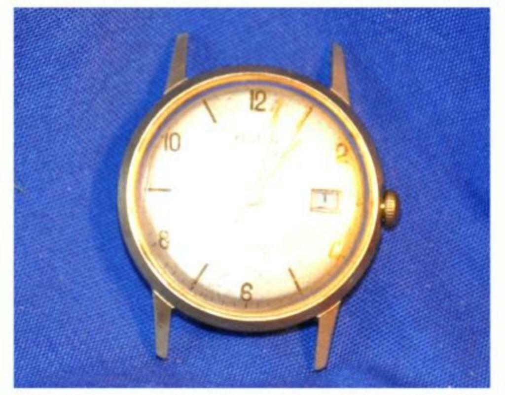 §§ montre kelton homme plaque or vintage, Collections, Enlèvement ou Envoi, Utilisé