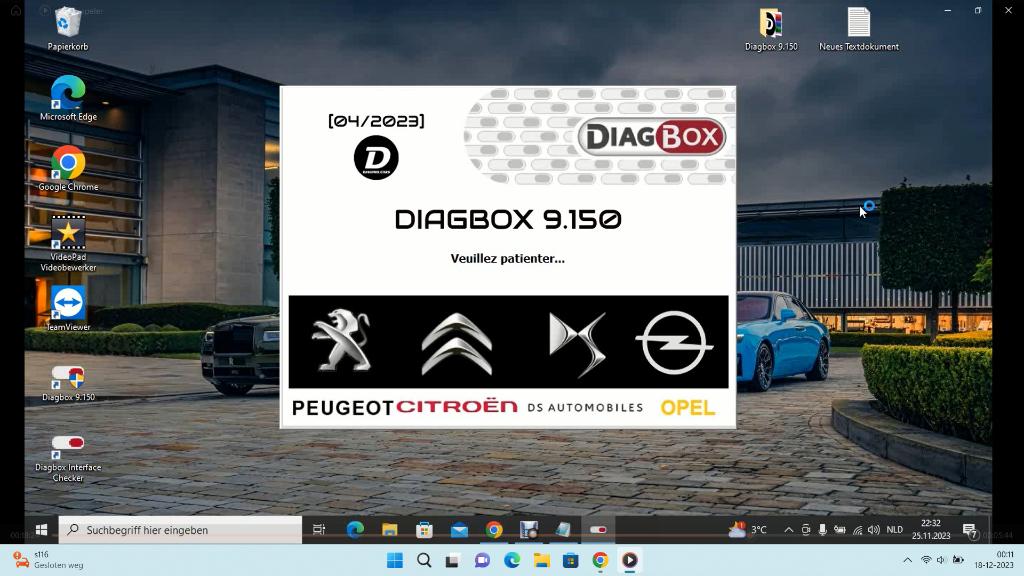 Installation native de DIAGBOX LEXIA 9.150. Nouveau avril 20, Enlèvement ou Envoi, Neuf