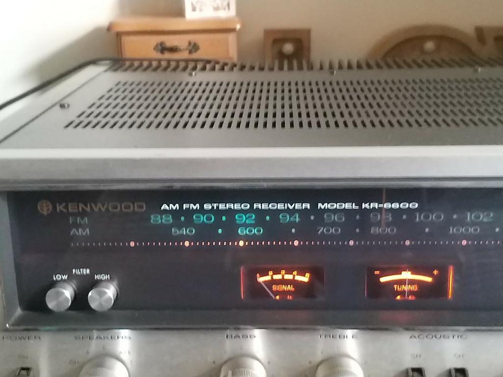 AM-FM STEREO RECEIVER MODEL KR-6600, Audio, Tv en Foto, Versterkers en Ontvangers, Ophalen, Zo goed als nieuw