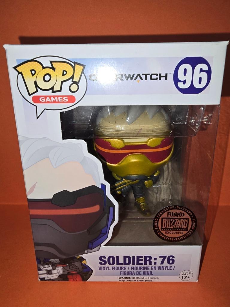 Figurine FUNKO POP Games - OVERWATCH-96-SOLDIER : 76 - Neuf, Enlèvement ou Envoi, Neuf, Fantasy
