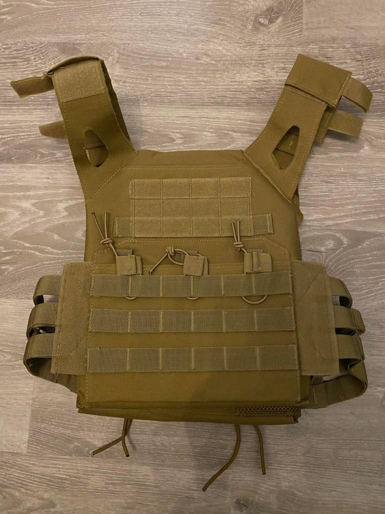 Plate carrier + ladertas/granaattas + beenholster, Envoi, Autres, Autres types