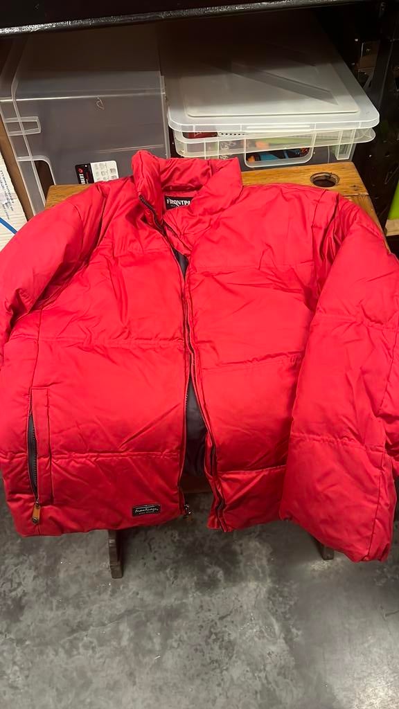 Damesjas dons rood 42, Kleding | Dames, Ophalen of Verzenden, Gedragen, Maat 42/44 (L), Rood