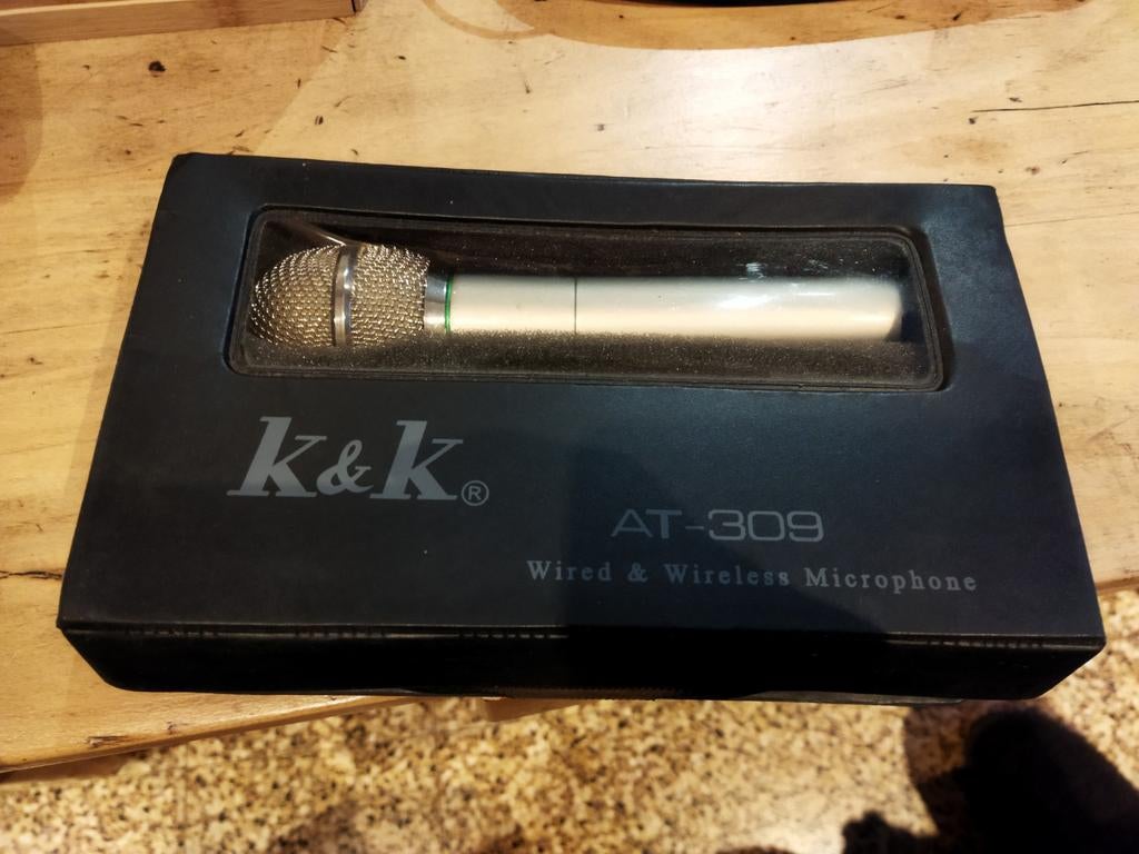 Micro K&K AT-309 NEUF – filaire & sans fil – portée 30m