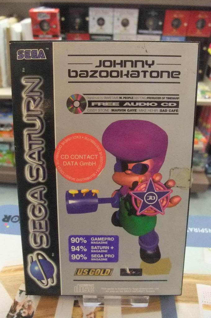 johnny bazookatone saturn, Consoles de jeu & Jeux vidéo, Jeux | Sega, Enlèvement ou Envoi, 1 joueur, À partir de 12 ans, Saturn ou Dreamcast