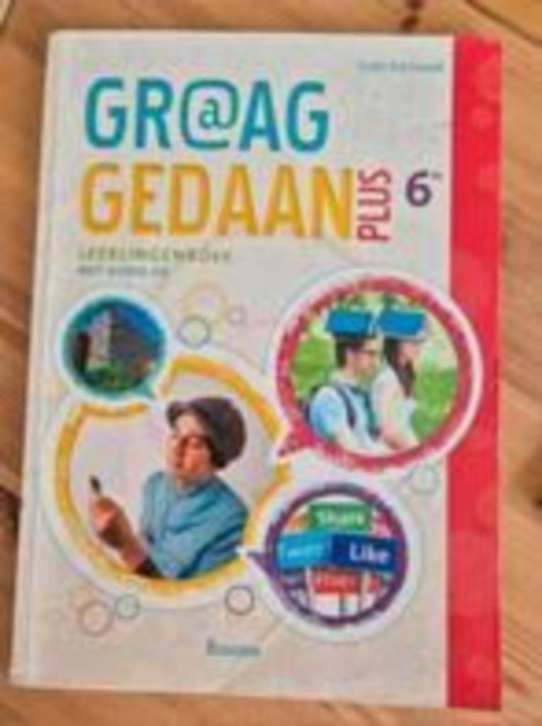 Graag gedaan Plus 6ème, Enlèvement ou Envoi, Néerlandais, Secondaire, Édition erasme
