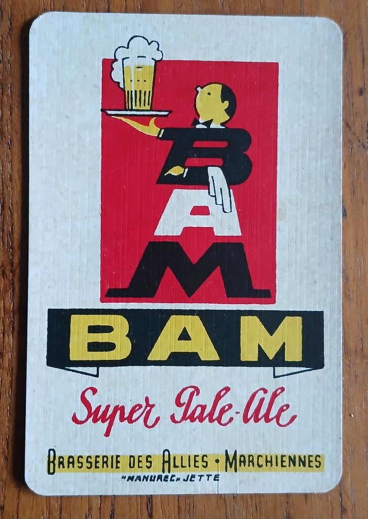 Speelkaart,bieren, Verzamelen, Biermerken, Ophalen of Verzenden