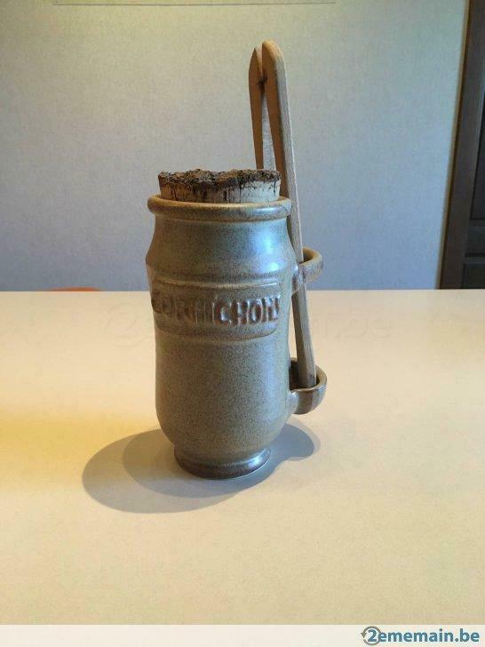 Pot de cornichon, Ophalen, Gebruikt
