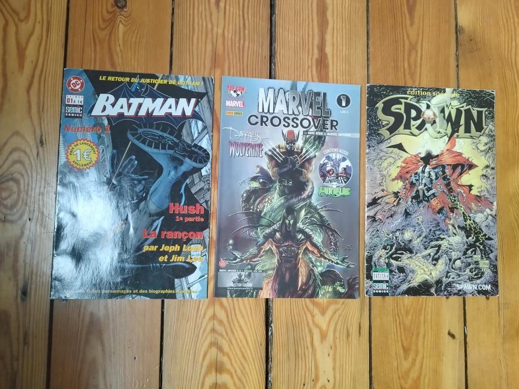 Diverses revues Comics Spawn Batman Marvel crossover, Meerdere comics, Ophalen of Verzenden, Gelezen, Amerika