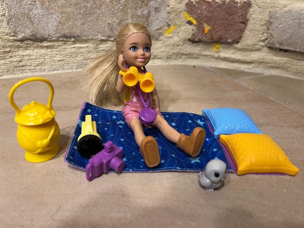 Chelsea (Barbie) avonturier, Ophalen of Verzenden, Gebruikt, Barbie