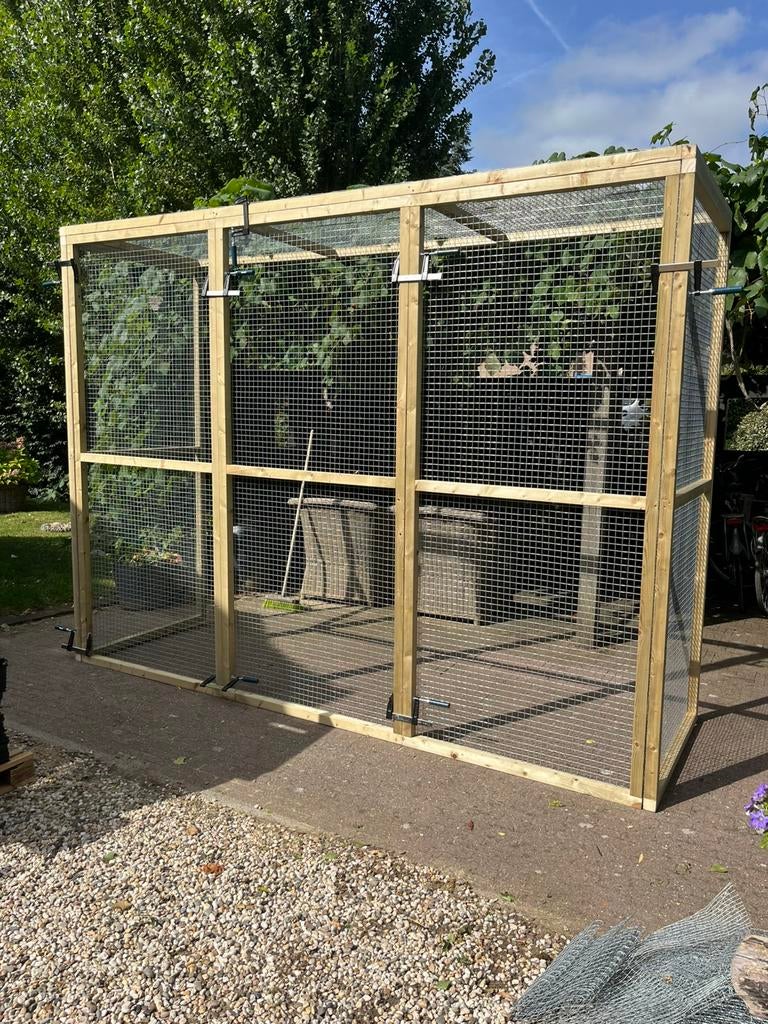 Geimpregneerd houten kattenrennen, ook maatwerk!, Ophalen of Verzenden, Nieuw