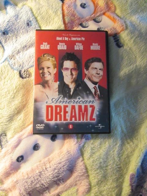 DVD : American Dreamz - 2006 - Komedie - Grant - Quaid, Cd's en Dvd's, Dvd's | Komedie, Zo goed als nieuw, Romantische komedie