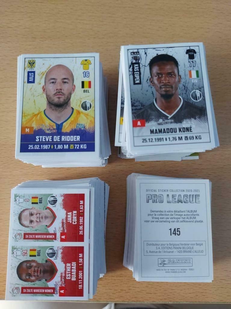 Panini Pro League Football 2021 voetbalstickers, Verzamelen, Verzenden, Nieuw, Sport