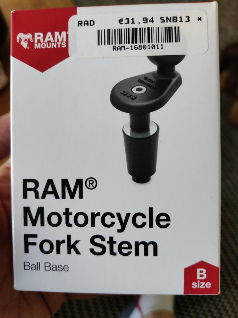 RAM motor vork steun, Motoren, Ophalen of Verzenden, Nieuw