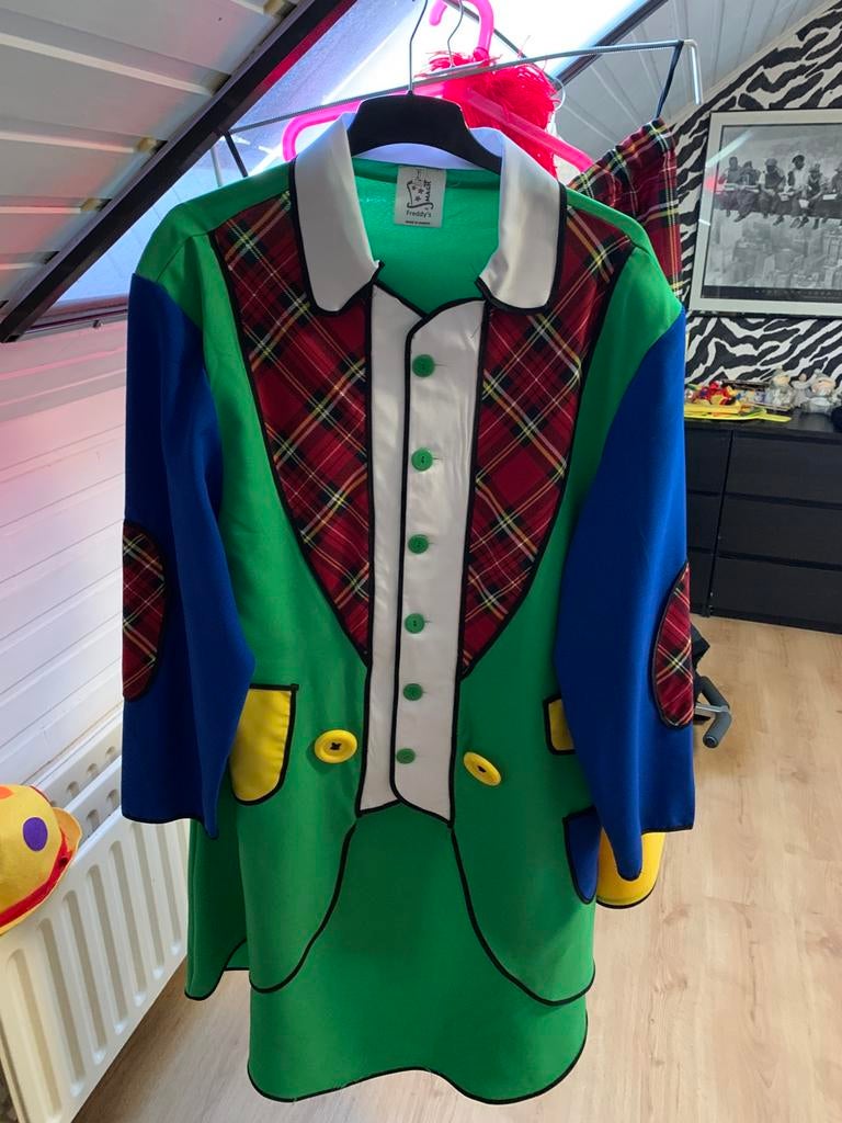 Heren clown als nieuw, Ophalen, Zo goed als nieuw, Maat 56/58 (XL)