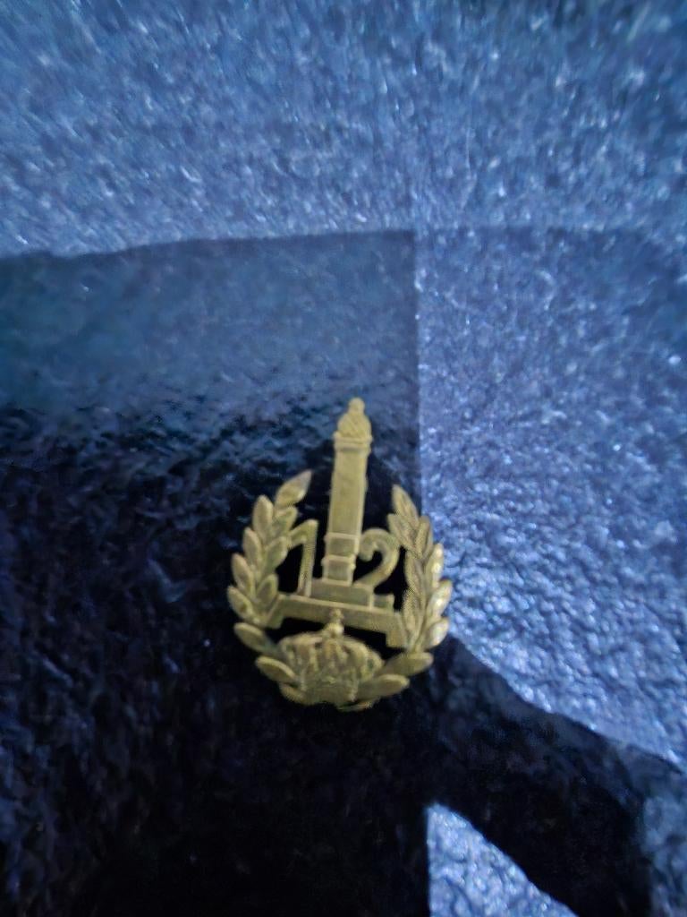 Kentekens en legermedailles, Ophalen of Verzenden, Landmacht, Embleem of Badge