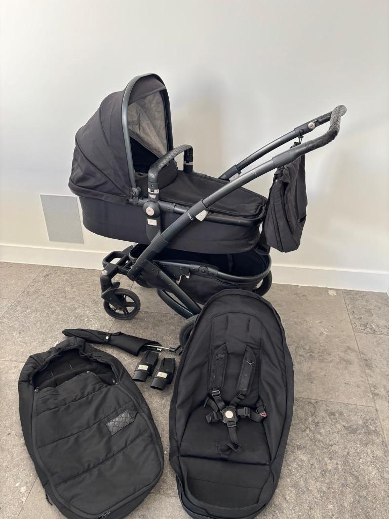 Complete Joolz GEO - black edition, Kinderen en Baby's, Verstelbare duwstang, Zo goed als nieuw, Combiwagen, Ophalen