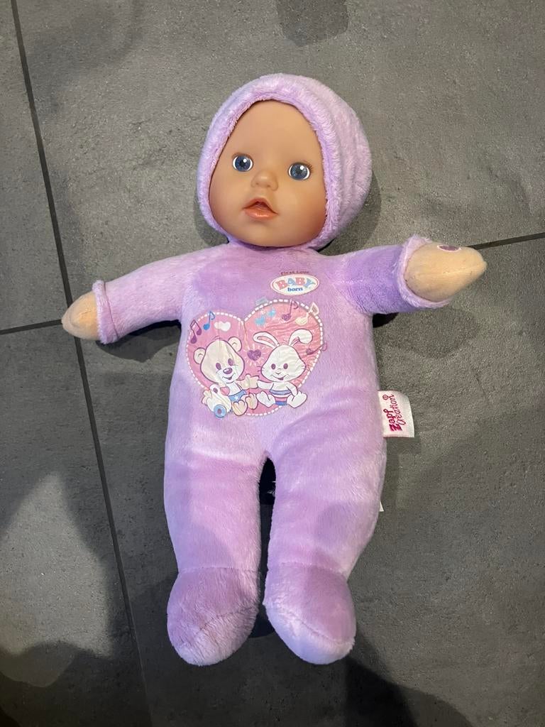 Baby born popje (zacht), Kinderen en Baby's, Ophalen, Zo goed als nieuw