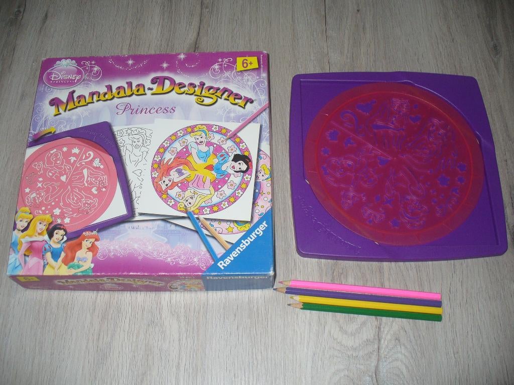 Ravensburger Disney Princess Mandala Designer, Enlèvement ou Envoi, Utilisé