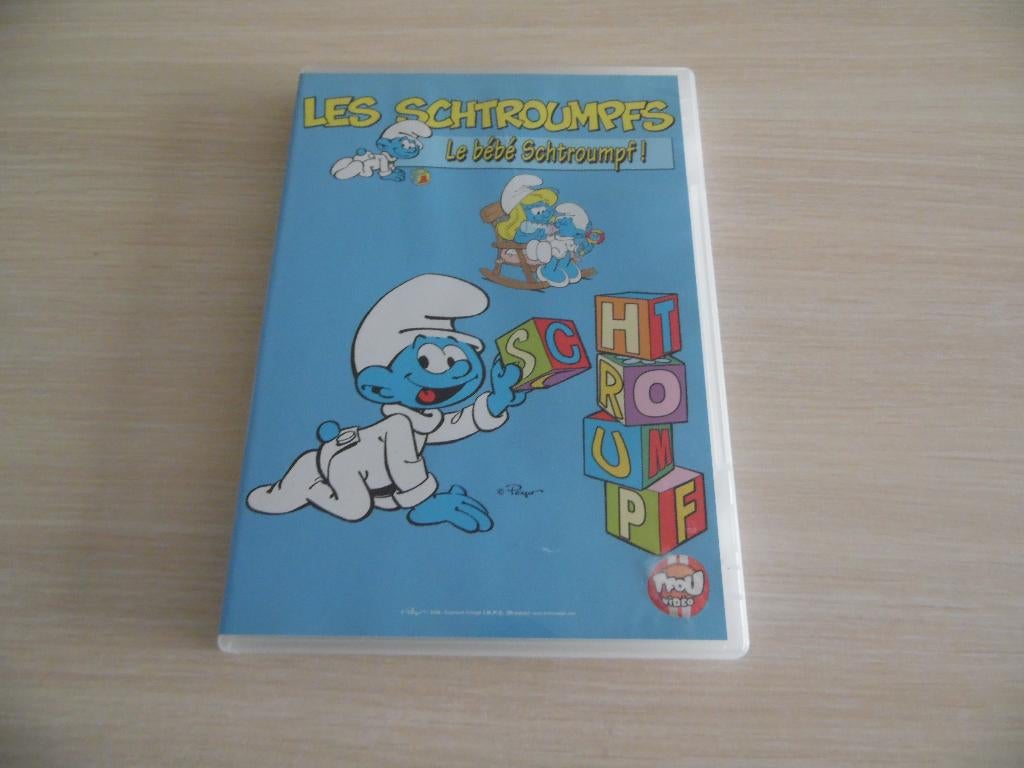 LES SCHTROUMPFS        LE BÉBÉ SCHTROUMPF, CD & DVD, Enlèvement ou Envoi, Dessin animé, Tous les âges, Comme neuf