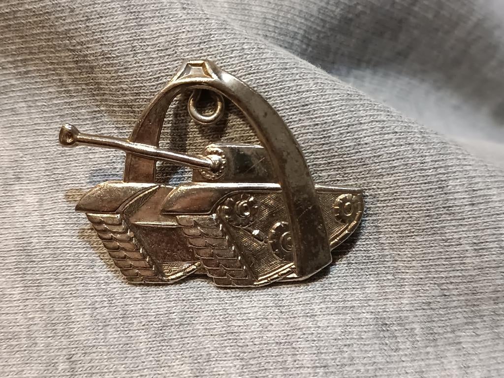 mutskenteken ABL - Opleidingscentrum Pantsers, Verzamelen, Militaria | Algemeen, Ophalen of Verzenden, Landmacht, Embleem of Badge