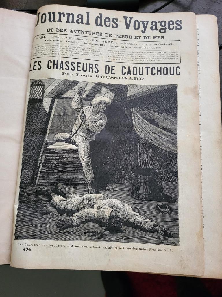 Journal des voyages 1886-1887-1888, Ophalen of Verzenden