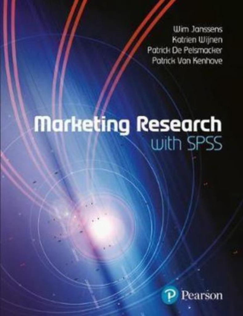 Marketing Research with SPSS, Boeken, Ophalen of Verzenden, Gelezen, Hoger Onderwijs, Wim Janssens