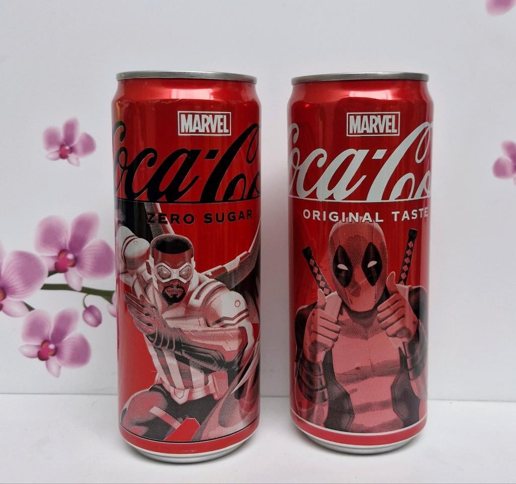 ❤️ Coca-Cola Marvel, Enlèvement ou Envoi, Autres personnages, Neuf, Autres types