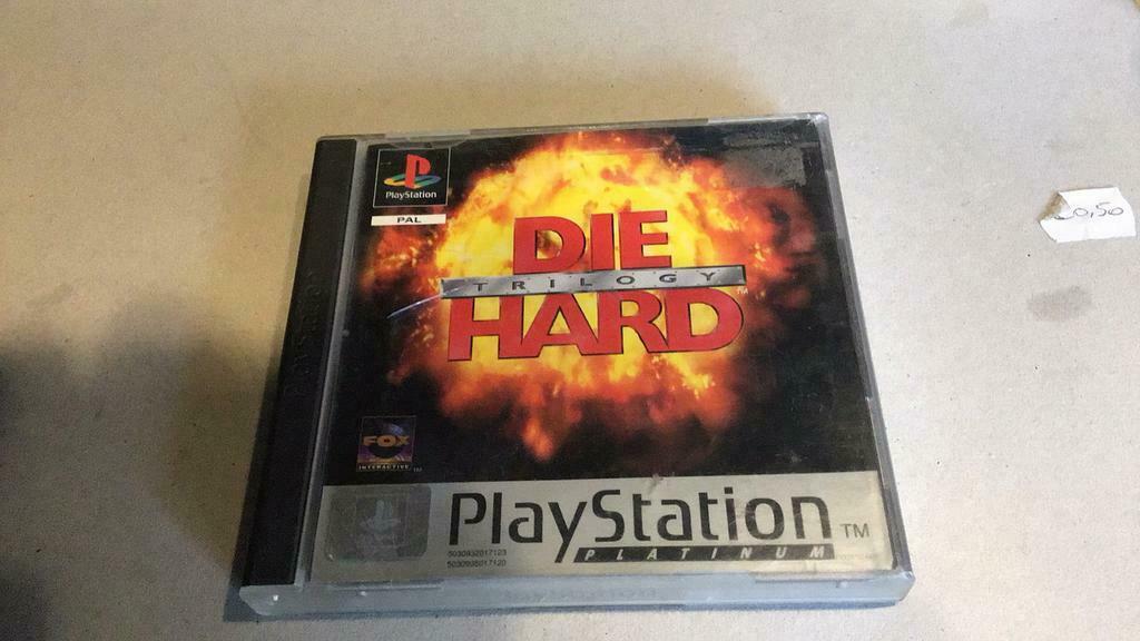 Die hard trilogie ps1, Games en Spelcomputers, Games | Sony PlayStation 1, Gebruikt, Vanaf 18 jaar, 1 speler, Ophalen of Verzenden