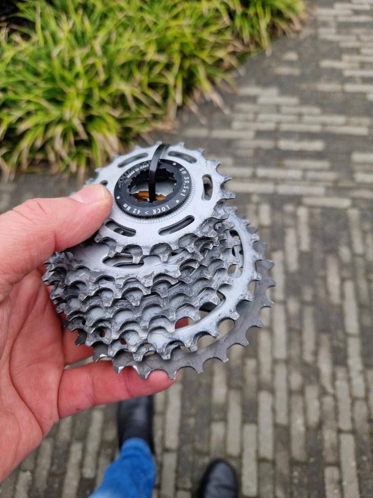 Miche cassette 18/29 miniemen, Fietsen en Brommers, Ophalen, Zo goed als nieuw