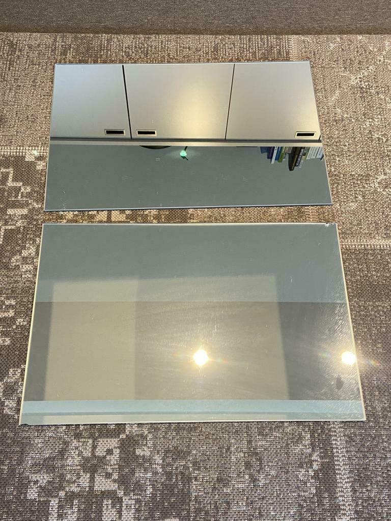 2 identieke spiegels 40x60 cm, Huis en Inrichting, Ophalen of Verzenden