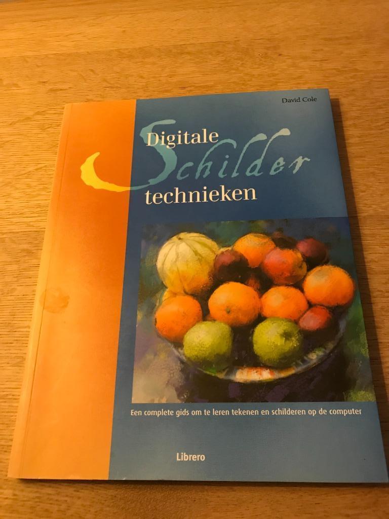 Digitale schildertechnieken - David Cole, Hobby en Vrije tijd, Schilderen, Doek, Ophalen of Verzenden