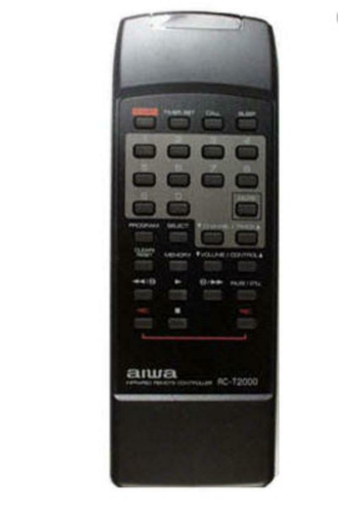 Afstandsbediening Aiwa RC-T2000, Ophalen of Verzenden, Gebruikt, VHS-speler of -recorder