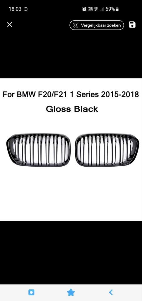 Bmw grill zwart blinkend, voor bmw f20 f21.
Nieuw, Ophalen of Verzenden