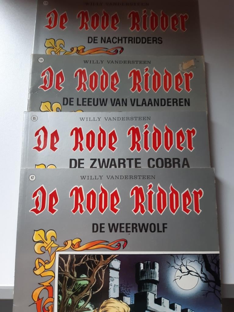 4 Strips DE RODE RIDDER(nr.47,85,109 179.), Plusieurs BD, Enlèvement ou Envoi, Comme neuf