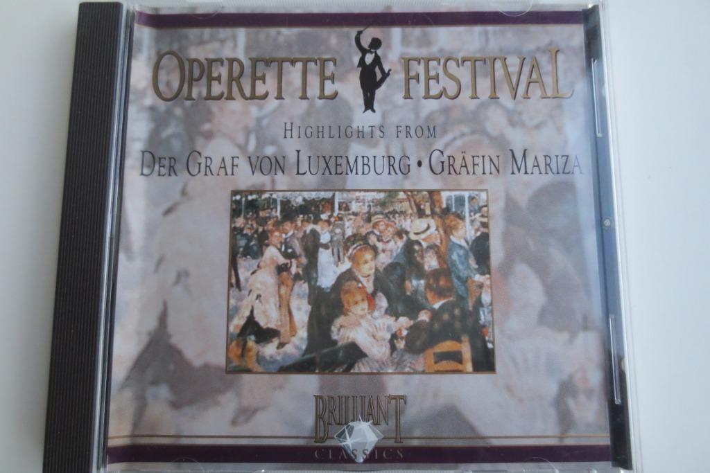 CD Box 4 stuks Operette Festival F 7871, Enlèvement ou Envoi, Comme neuf, Opéra ou Opérette