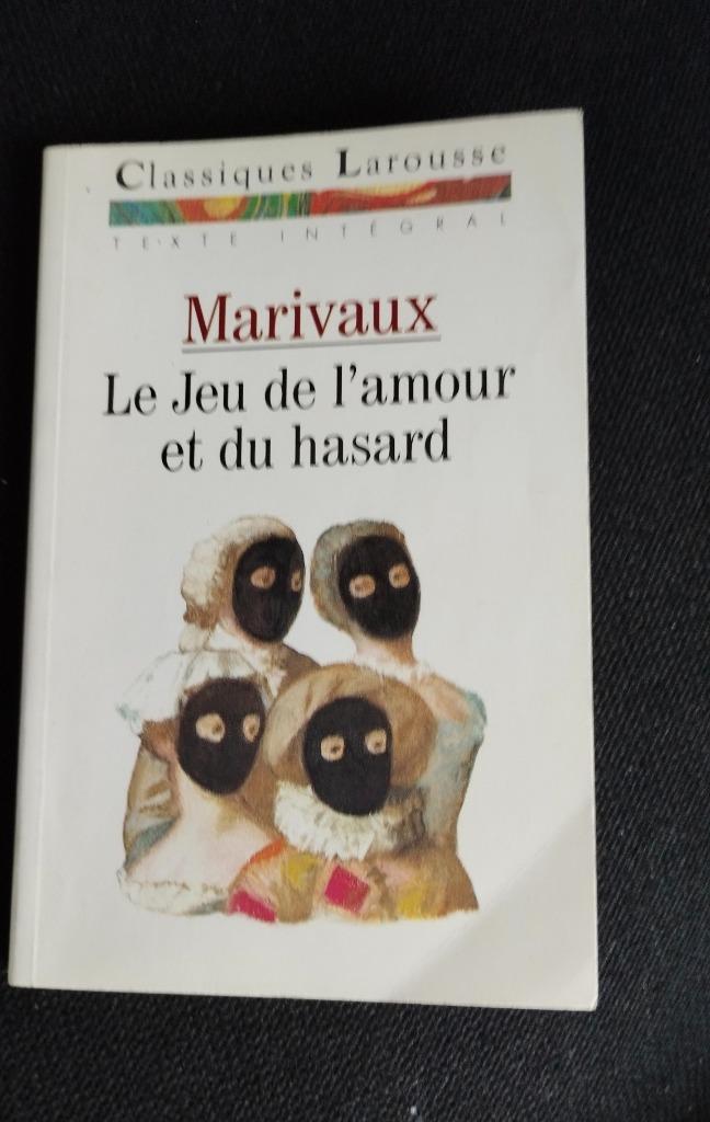 Marivaux Le Jeu de l'Amour et du Hasard Classiques Larousse, Marivaux, Théâtre, Comme neuf, Envoi