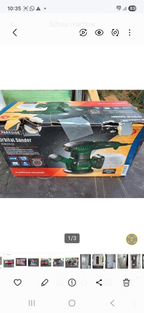 Nieuw schuur machine, Enlèvement ou Envoi
