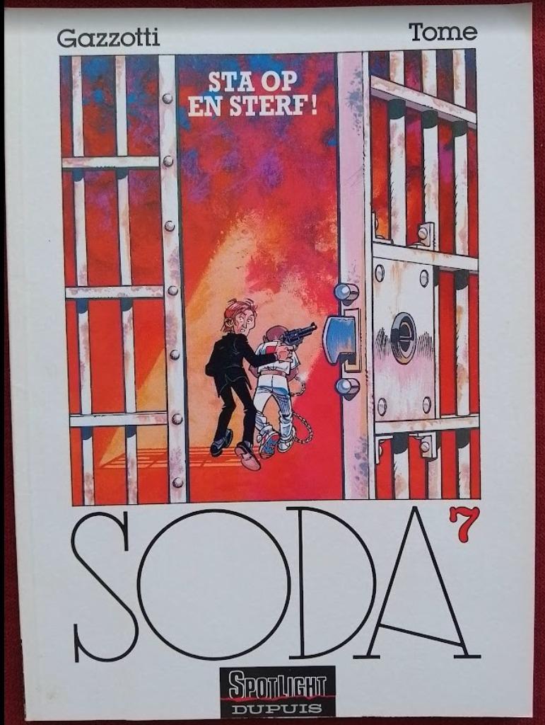Soda 7: Sta op en sterf!, Boeken, Stripverhalen, Gelezen, Eén stripboek, Ophalen of Verzenden, Gazzotti