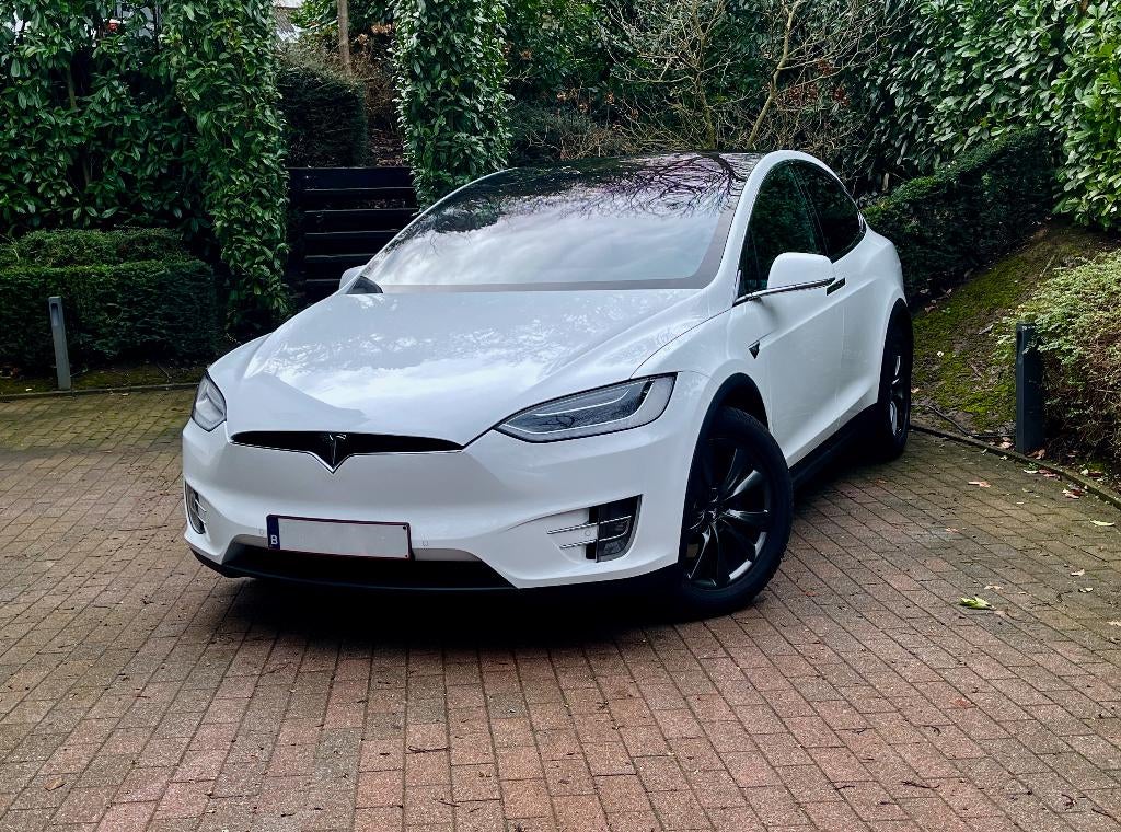 TESLA MODEL X 90D DUAL MOTOR, Auto's, Tesla, Automaat, Wit, Elektrisch, 5 zetels