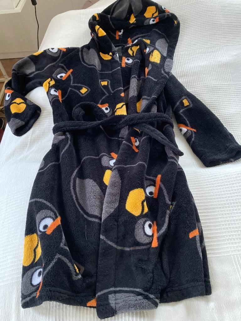 Kamerjas peignoir  Merk: Angry  Birds  146 152 Nieuw, Garçon, Enlèvement ou Envoi, Vêtements de nuit ou Sous-vêtements, Angry Birds,Bel&Bo