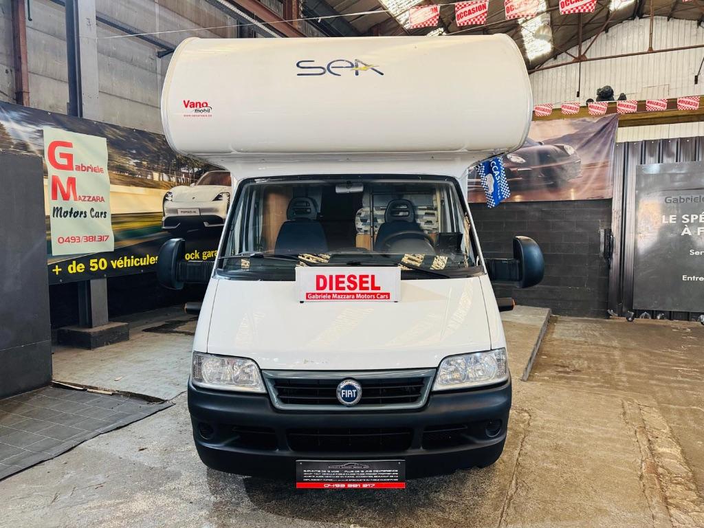 Fiat Ducato 2.8JTD SEA M100 6-zits stacaravan, Elektrische ramen, 107 kW, Overige carrosserie, Verlengde garantie