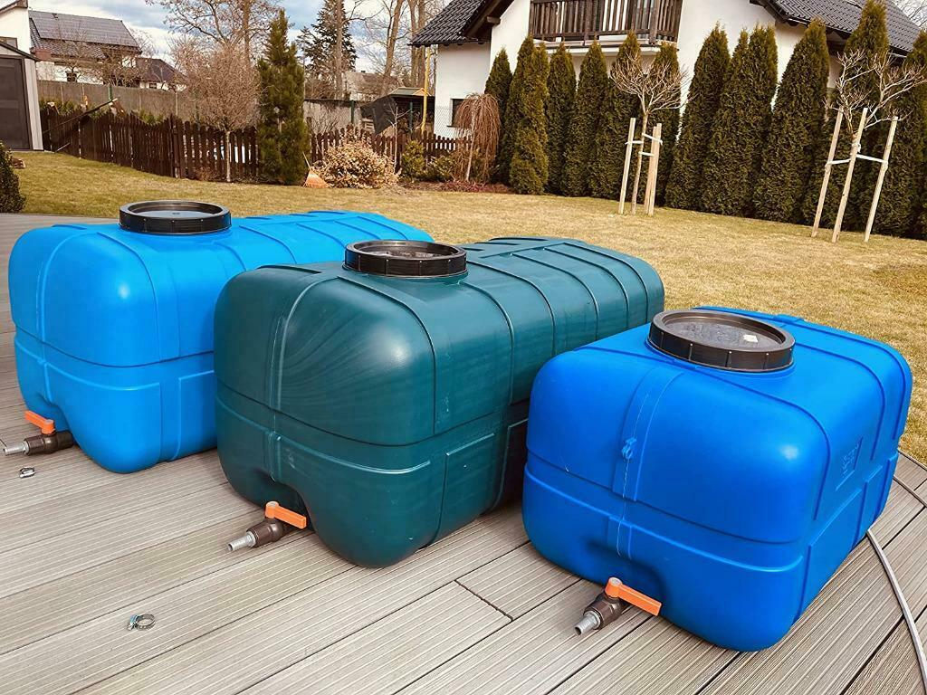 Watertank 300 Liter Drinkwatertank Regenton Kunstof, Tuin en Terras, Ophalen of Verzenden, Nieuw, Kunststof, Met kraantje