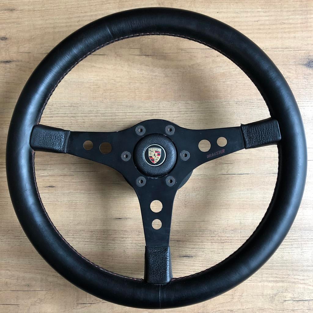 Raid Dragster Leren Stuur Porsche 911 912 914 356, Ophalen of Verzenden, Gebruikt, Overige automerken