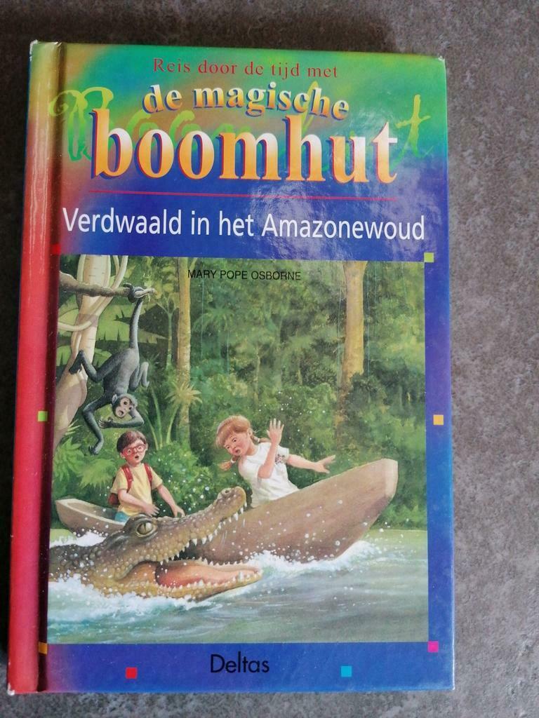 Deltas boek Verdwaald in het amazonewoud, Boeken, Ophalen, Zo goed als nieuw