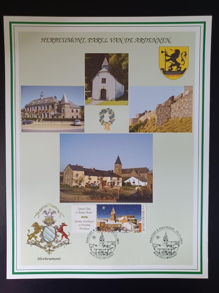Timbres de Belgique, Enlèvement ou Envoi, Affranchi, Noël