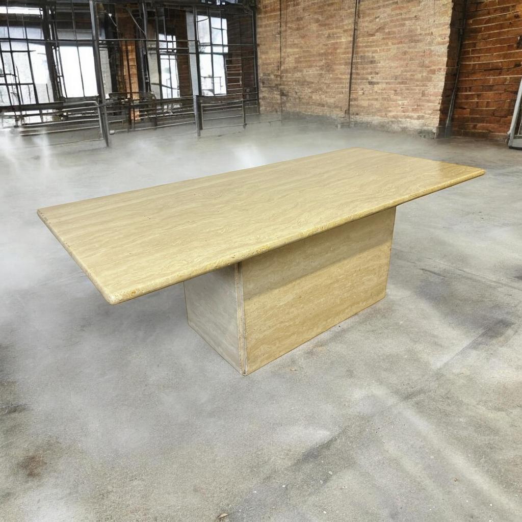 Vintage stenen salontafel / coffee table, Ophalen of Verzenden