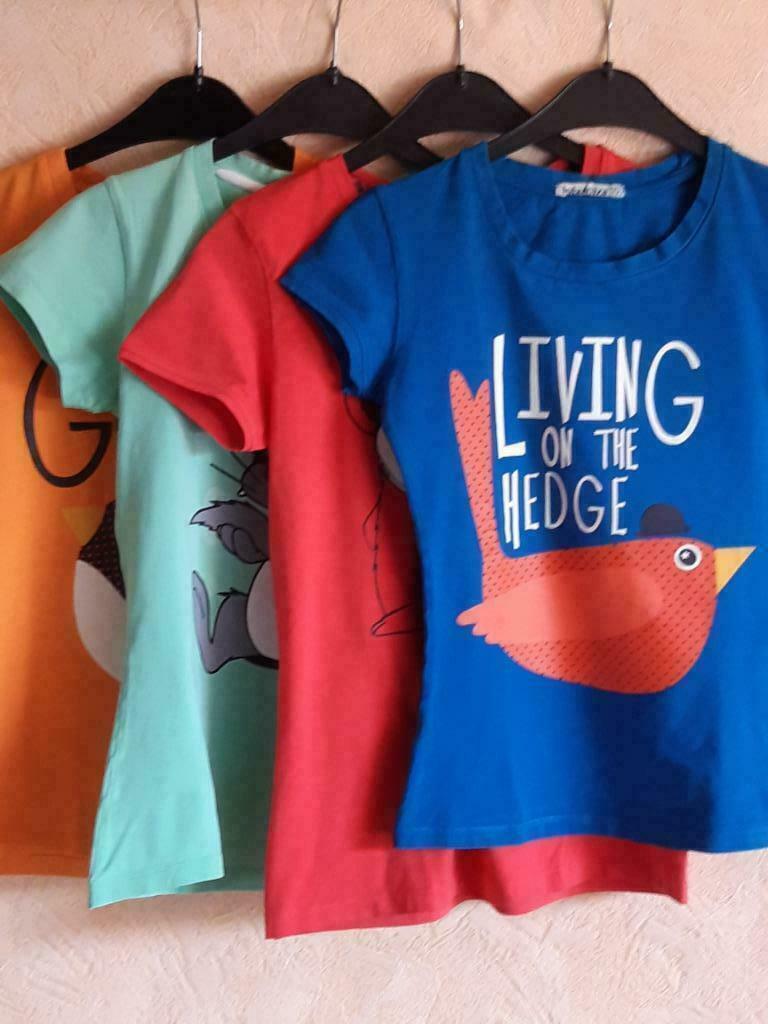 Lot de 4 tee-shirt + 1 gratuit T : XS, Manches courtes, Enlèvement ou Envoi, Lola & Liza, Autres couleurs