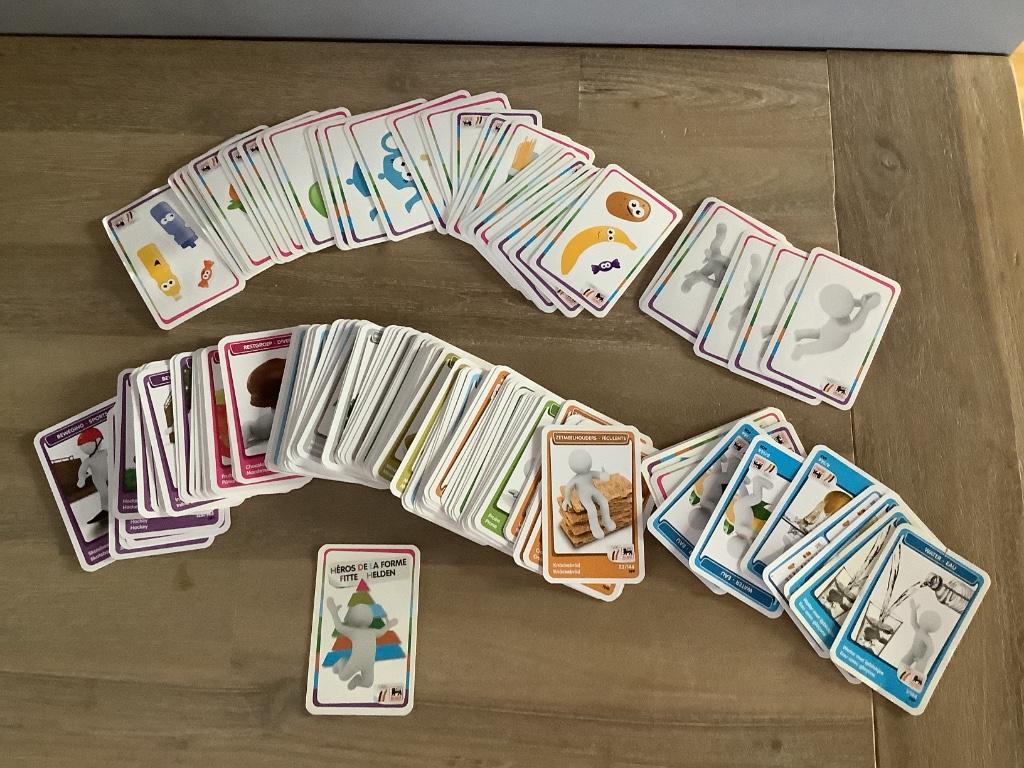 Cartes pour images d’album Héros de la forme Delhaize, Autres supermarchés, Enlèvement ou Envoi
