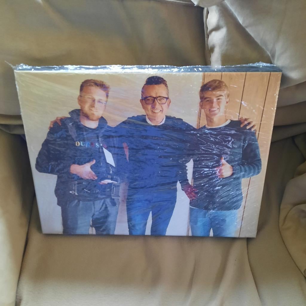 Charles De Ketelaere , kader op canvas . Met beschermfolie ., Ophalen of Verzenden, Zo goed als nieuw